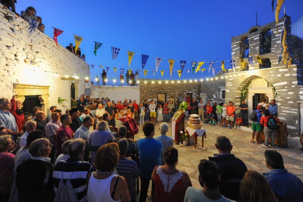 Sifnos, Festival of the Prophet Elias, Apsilos - Gastronomy Tours panhguria 9 1 - Gastronomy Tours